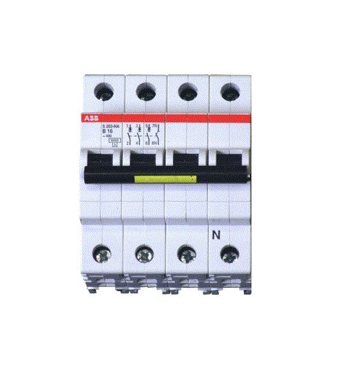 ABB krachtgroep 3P+N C25amp.