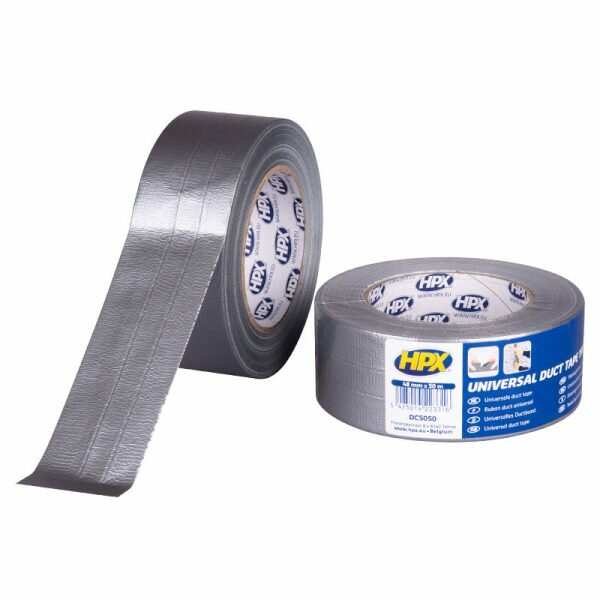 Duct tape 48mm grijs p/50mtr.