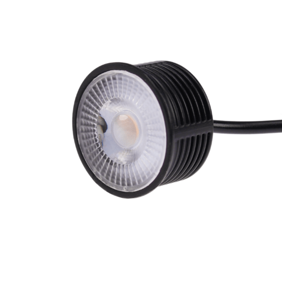 Tronix led spot 5watt zwart