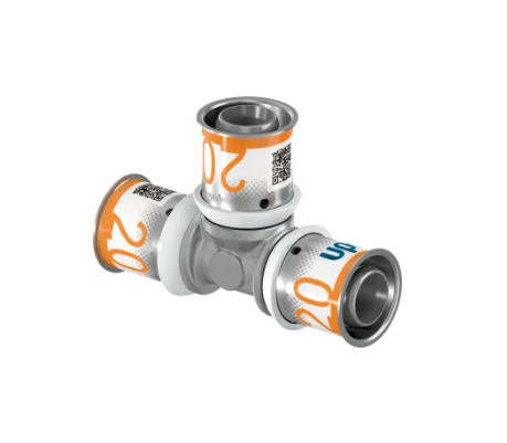 Uponor t-stuk 20mm pers