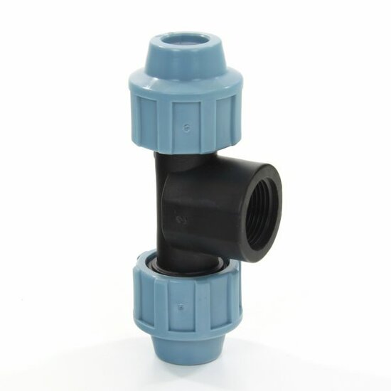 T-stuk 16×1/2″x16mm bi.dr. tyleen