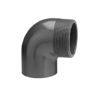 Pvc knie 20×3/4″ bu.dr. 16bar