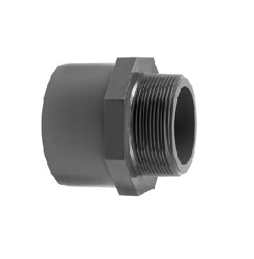 Pvc puntstuk 90×2 1/2″ 16bar