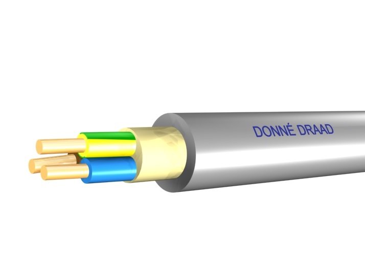 Ymvk kabel 4×2.5mm2 p/100mtr.