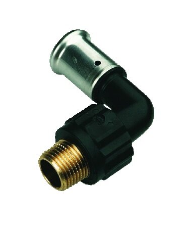 Henco knie 20×3/4″ bu.dr. pers