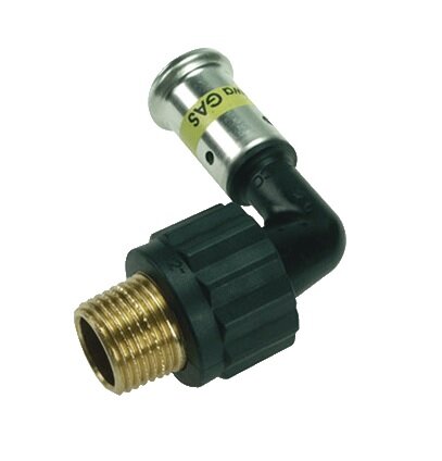 Henco knie 20×3/4″ bu.dr. pers gas