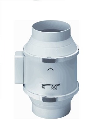 S&P buisventilator 125mm zonder naloop