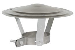 Regenkap “chinees hoed” 250mm gegalv.