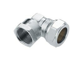 Knie 22×3/4” bi.dr. knel nikkel