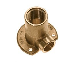 Muurplaat 12×1/2″ soldeer hoog