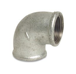 Knie 3/8” bi.dr. gegalv.