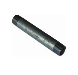 Pijpnippel 3/4”x120mm gegalv.