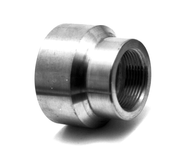 Rvs verloopsok 2”x1”