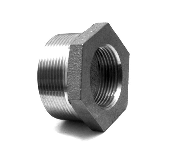 Rvs verloopring 1”x3/8”