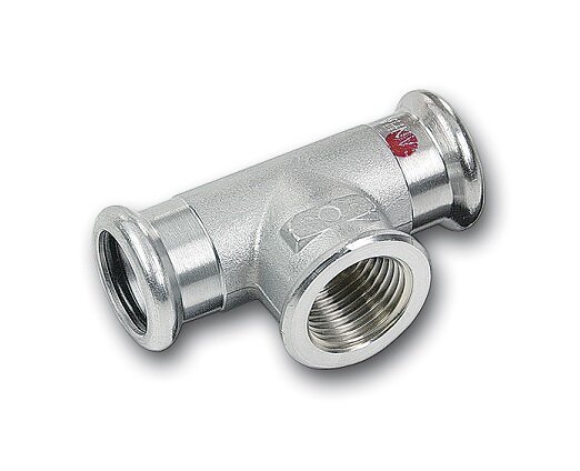 T-stuk 28×1/2″x28mm press sv