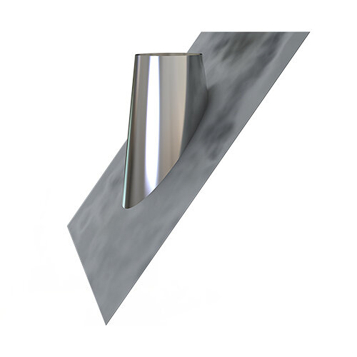Dakplaat 150mm 45-60gr lood dubbelw