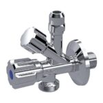Raminex combi tapkraan 1/2"x3/4"x3/8" - Thumbnail Image 1