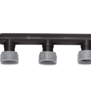 Manifold 3-weg verdeler 1" bi.dr.