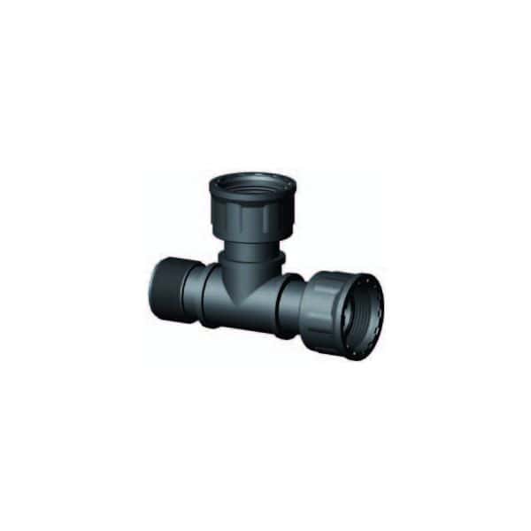 Manifold T-stuk 2 x 1″ bi.dr. 1″ bu.dr.