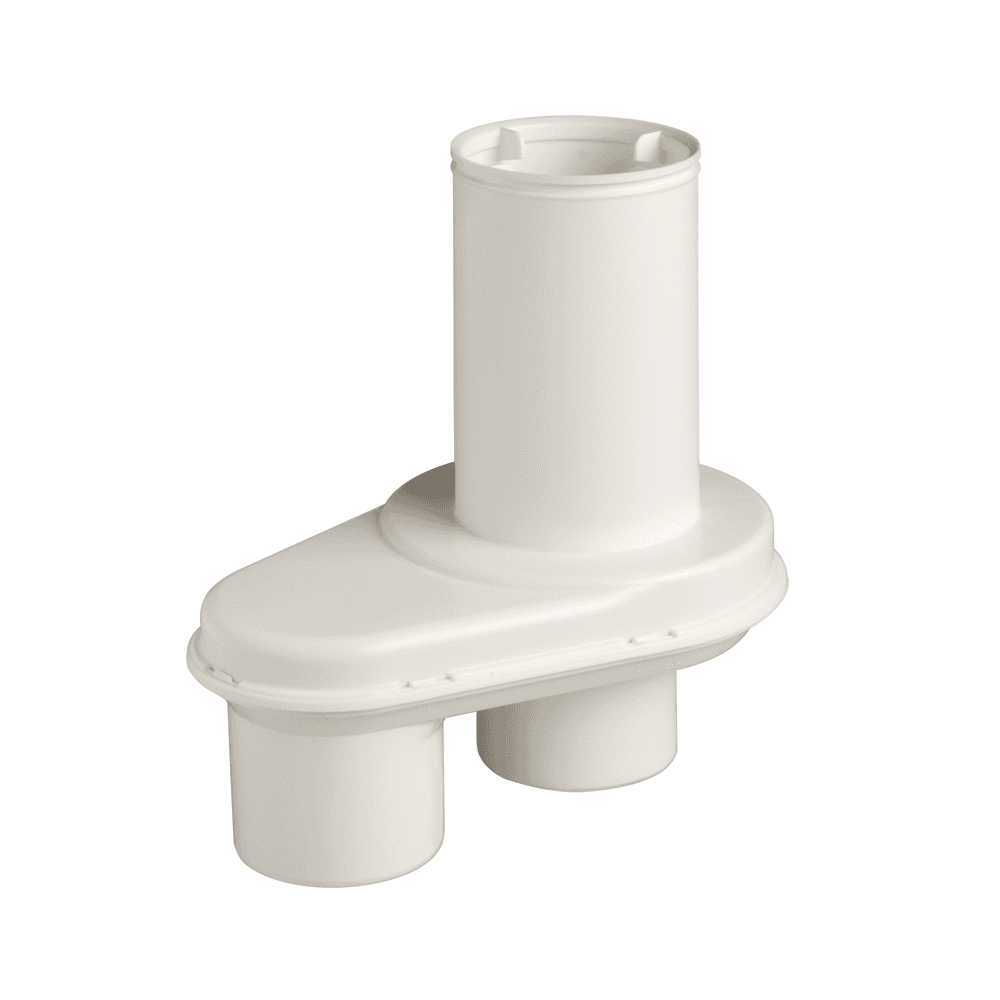 PPs/PP adapter 2x80mm 60/100mm - Afbeelding 1