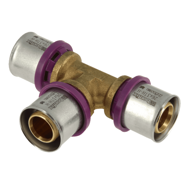 T-stuk 26mm alupers
