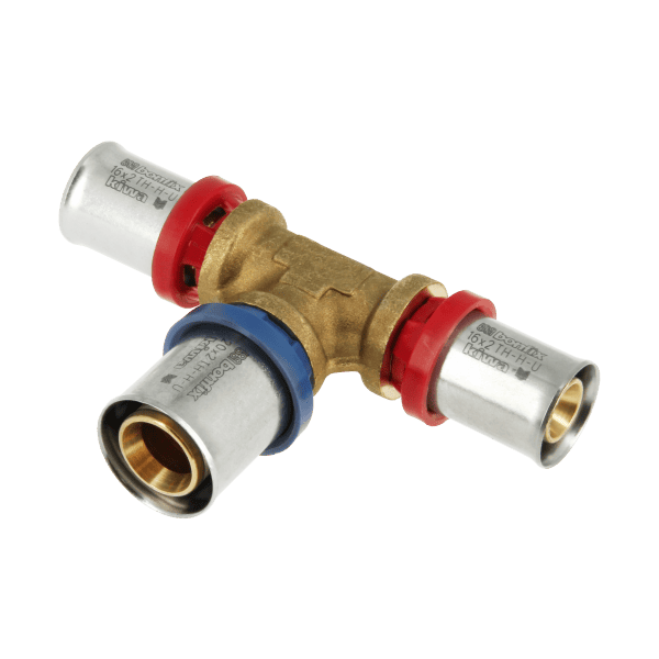 T-stuk 16x20x16mm alupers