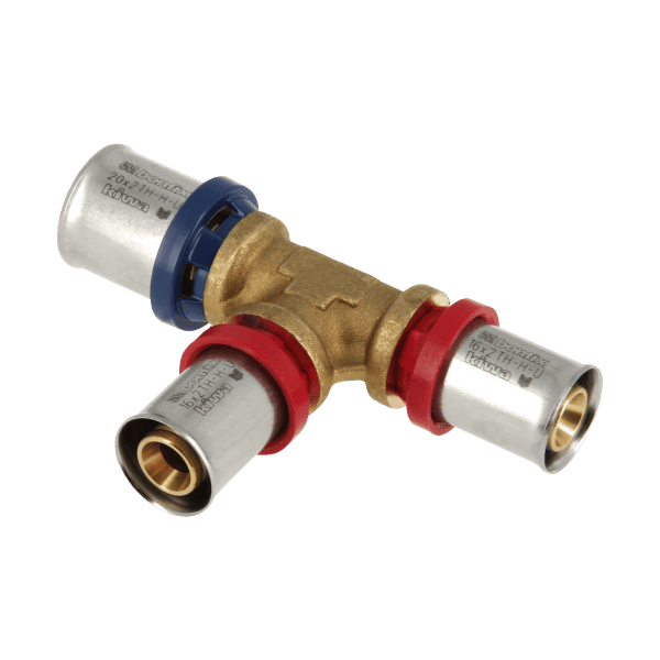 T-stuk 20x16x16mm alupers