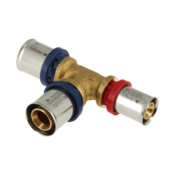 T-stuk 20x20x16mm alupers