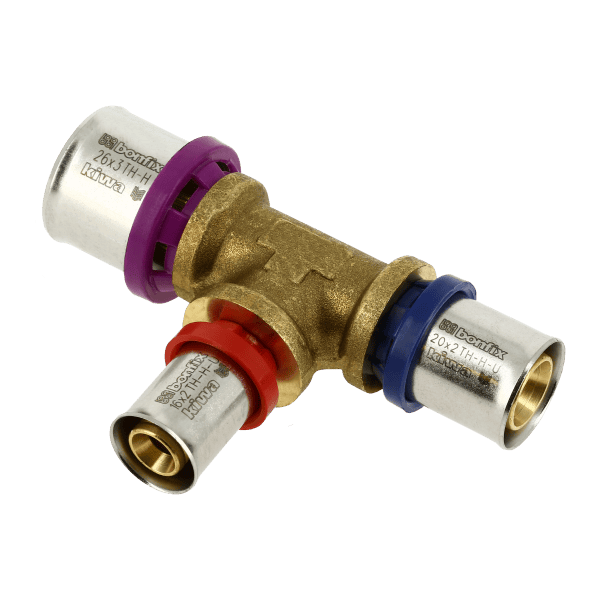 T-stuk 26x16x20mm alupers