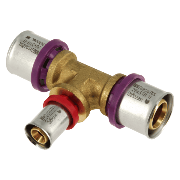 T-stuk 26x16x26mm alupers
