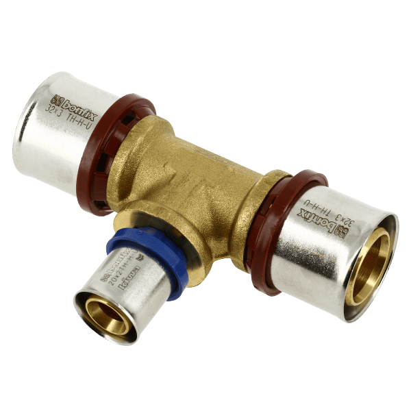 T-stuk 32x20x32mm alupers