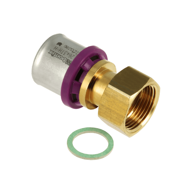 Schroefkoppeling 26×3/4″ alupers