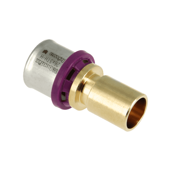 Insteek verloop 26x22mm alupers