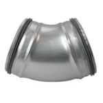 Spiraal bocht 150mm 45gr. glad safe - Thumbnail Image 3
