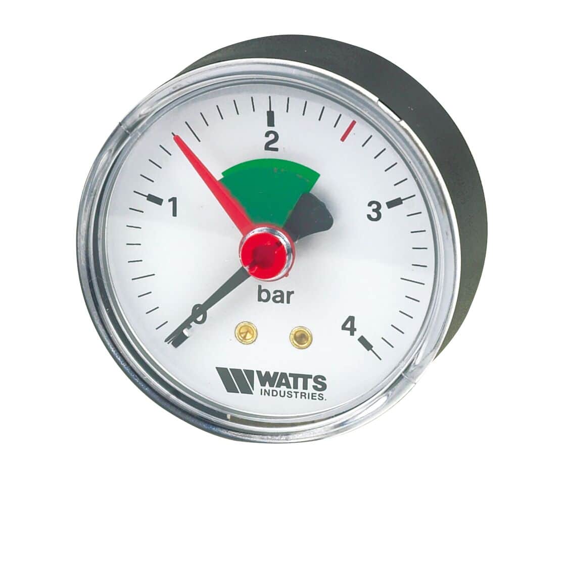Manometer cv 4bar 1/4" achter - Afbeelding 1