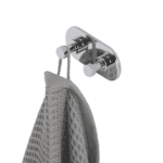 Geesa Nemox handdoekhaak dubbel chroom - Thumbnail Image 2