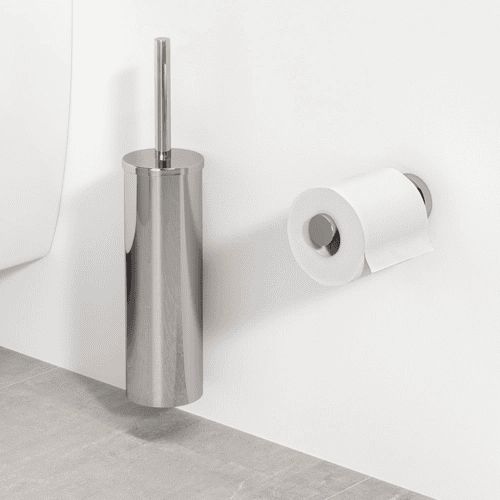 Geesa Nemox toiletborstel met houder chroom - Afbeelding 3