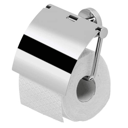 Geesa Nemox toiletrolhouder met klep chroom