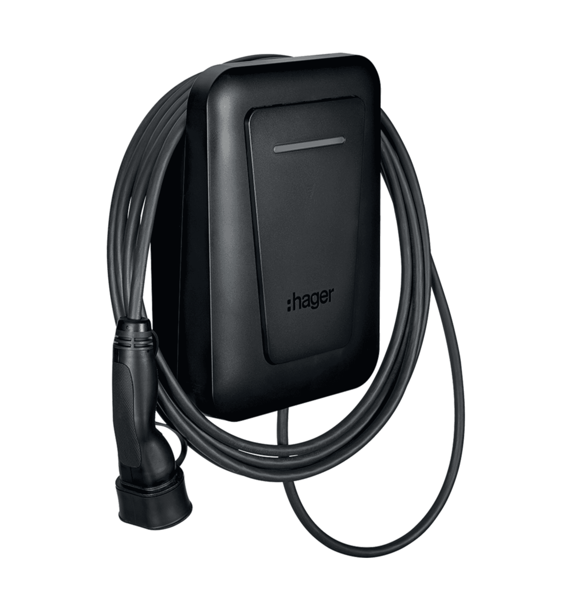 Hager witty one laadstation + kabel 6.5mtr. - Afbeelding 1
